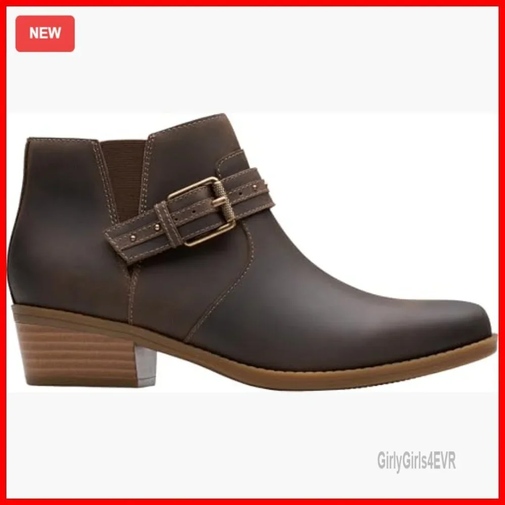 Ankle Boots with Comfort Foam Footbed, Premium Upper, Casual Style